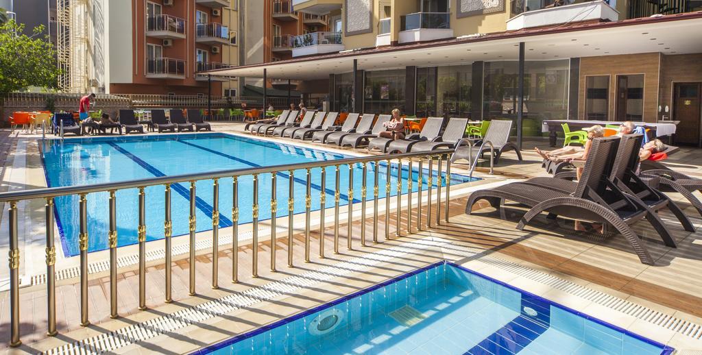 Kleopatra Ada Beach Hotel Alanya Eksteriør billede