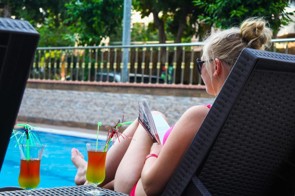 Kleopatra Ada Beach Hotel Alanya Eksteriør billede
